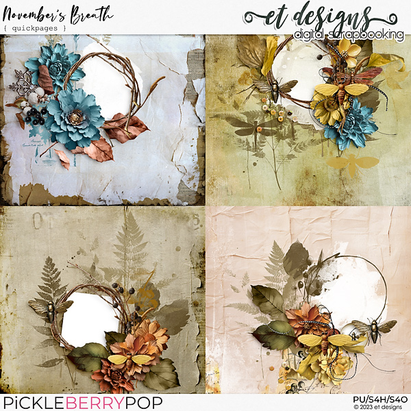 November's Breath Quickpages by et designs