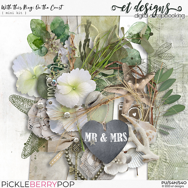 With This Ring: On the Coast Mini kit by et designs