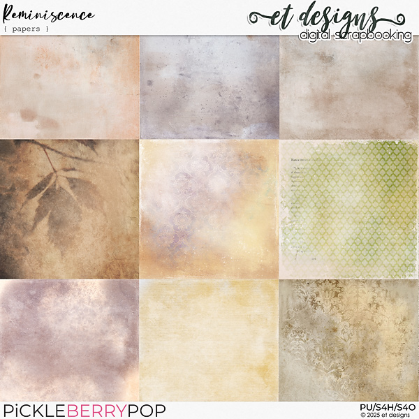 Reminiscence Papers by et designs 