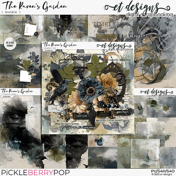 The Raven's Garden Bundle by et designs