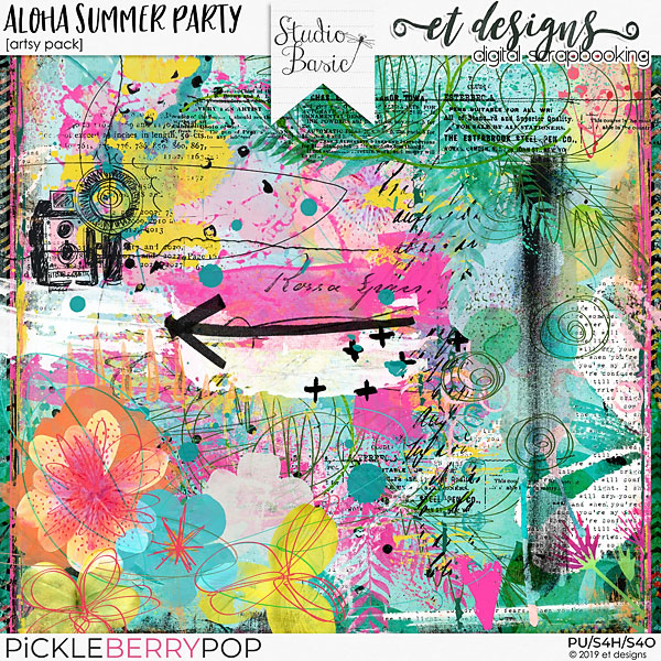 Aloha Summer Party Artsy Pack