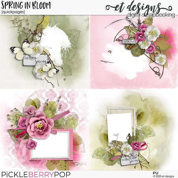 Spring in Bloom Quickpages