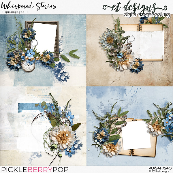 Whispered Stories Quickpages by et designs