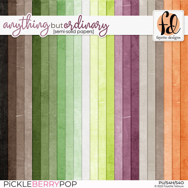 Anything But Ordinary: Semi-Solid Papers