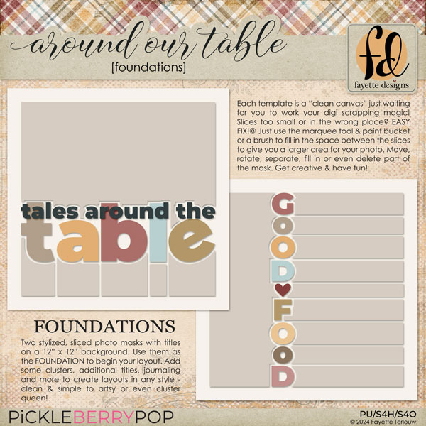 Around Our Table: Foundations