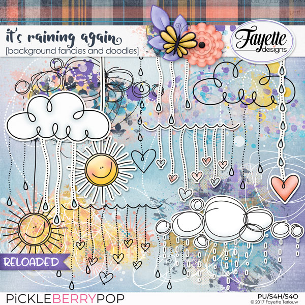 It's Raining Again: Background Fancies & Doodles