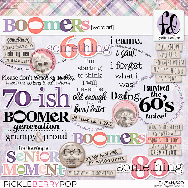 Boomers: WordArt