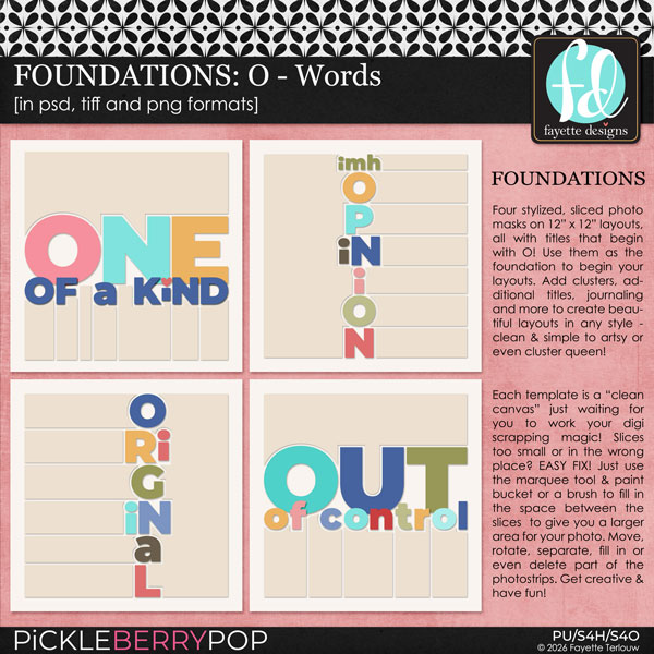 Foundations: O - Words