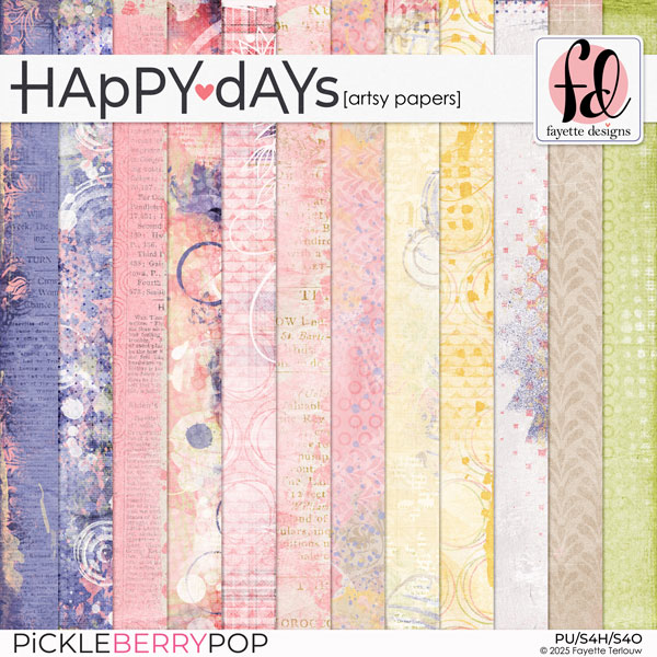 Happy Days: Artsy Papers