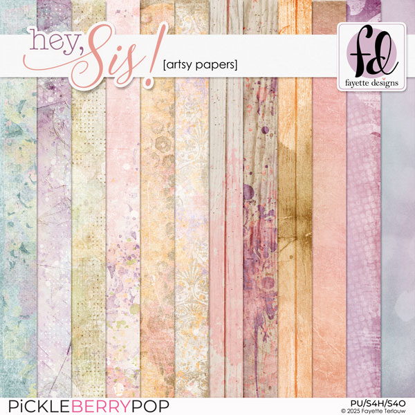 Hey, Sis! Artsy Papers