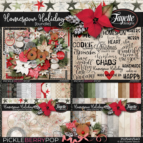 Homespun Holiday: Bundle