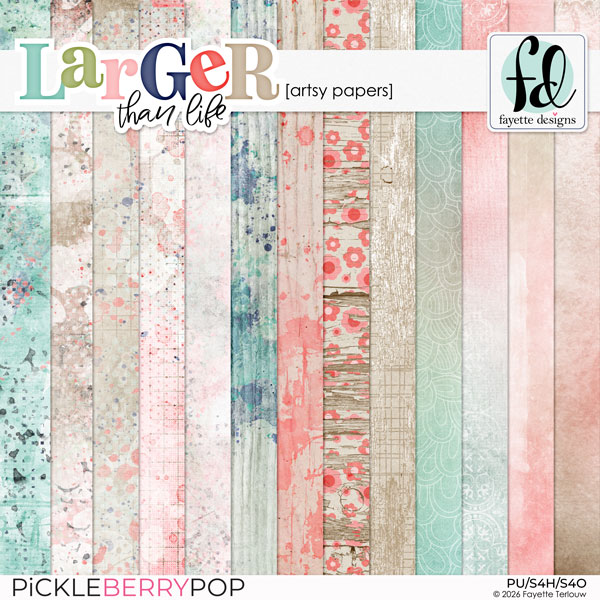 Larger Than Life: Artsy Papers