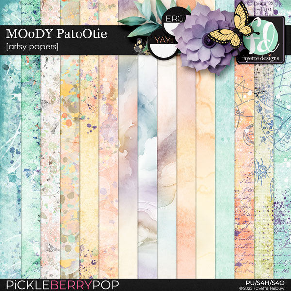 Moody Patootie: Artsy Papers