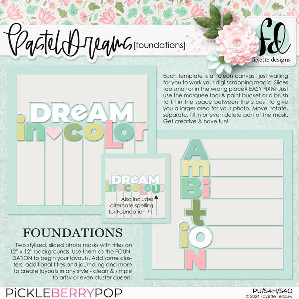 Pastel Dreams: Foundations