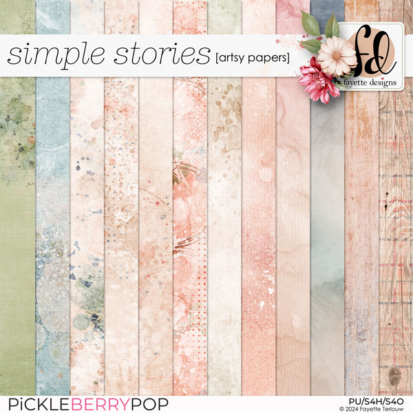 Simple Stories: Artsy Papers