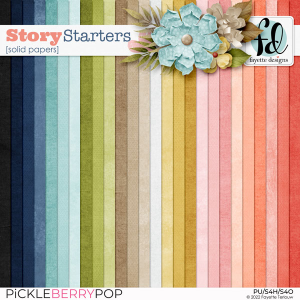 Story Starters: Solid Papers