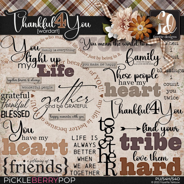 Thankful4You: WordArt