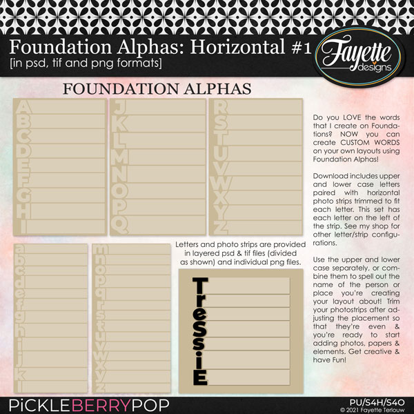 Foundation Alphas: Horizontal #1