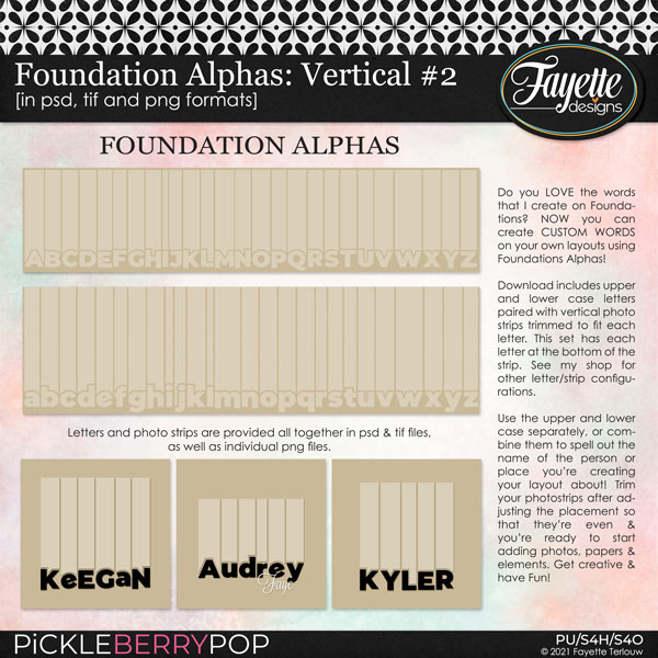 Foundation Alphas: Vertical #2