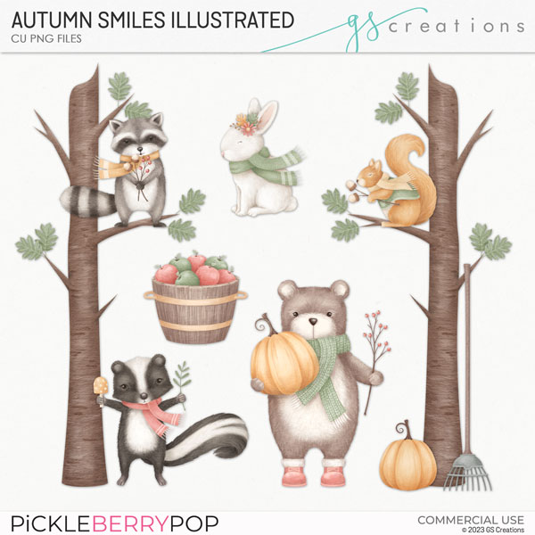 Autumn Smiles Illustrated (CU)