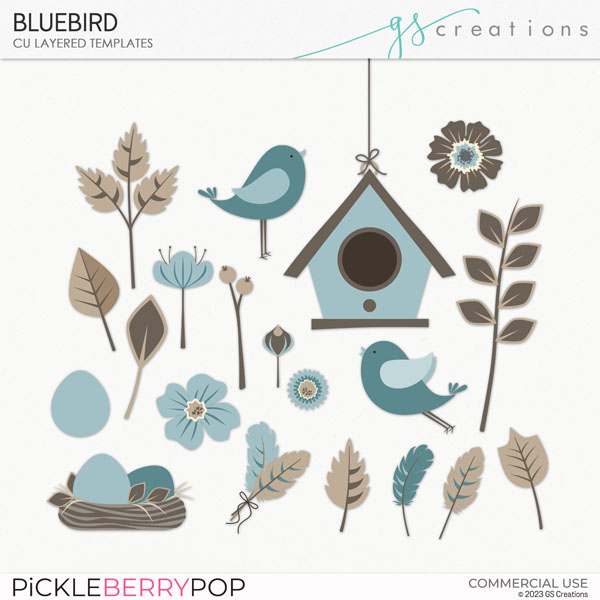 Bluebird Layered Templates (CU)