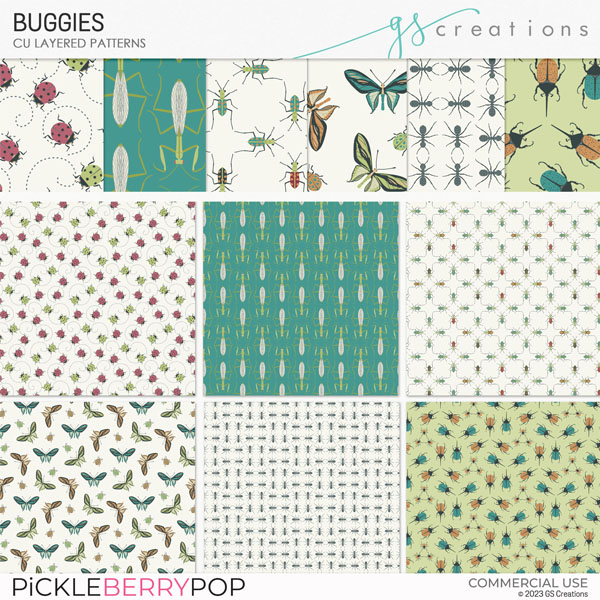 Buggies Layered Patterns (CU)