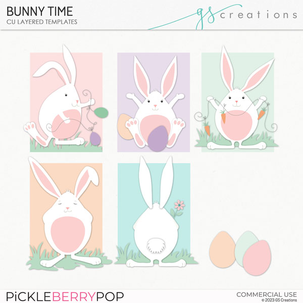 Bunny Time Layered Templates (CU)