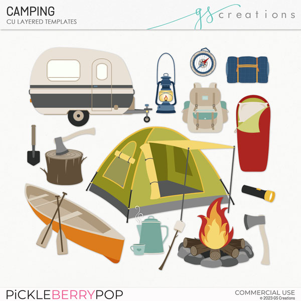 Camping Layered Templates (CU)