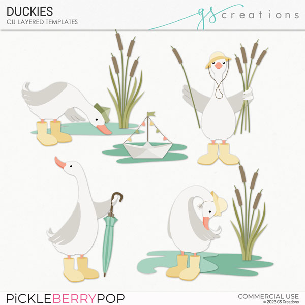 Duckies Layered Templates (CU)