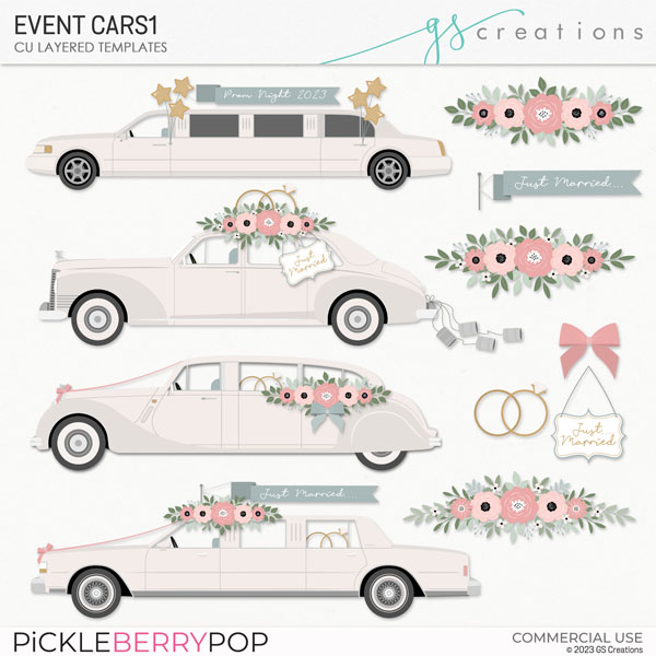 Event Cars 1 Layered Templates (CU)