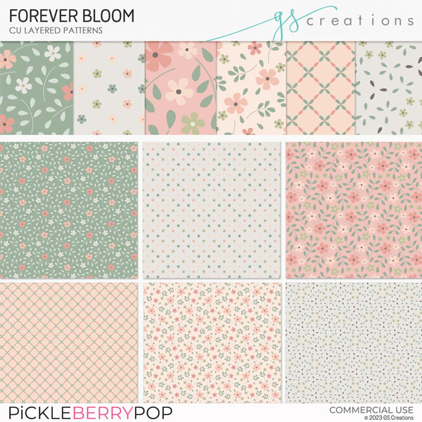 Forever Bloom Patterns (CU)