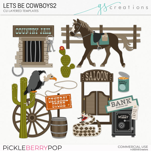 Let's be Cowboys 2 Templates (CU)