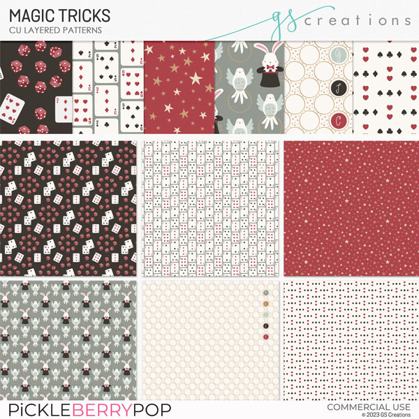 Magic Tricks Layered Patterns (CU)