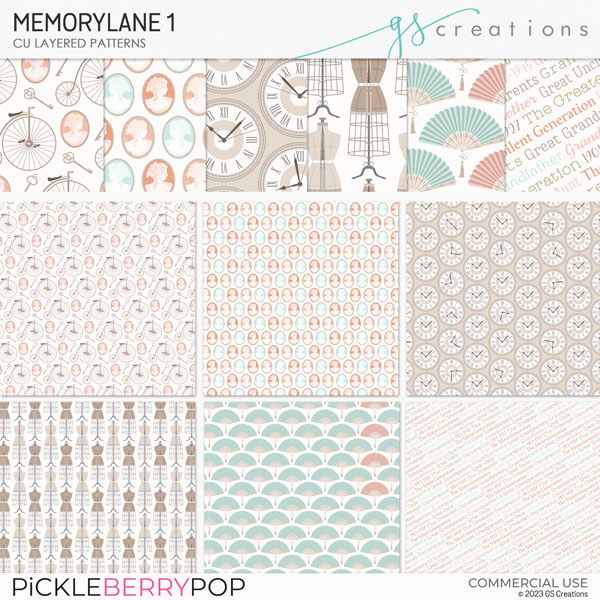 Memorylane1 Layered Patterns (CU)