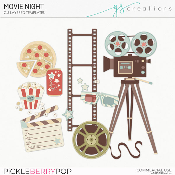 MovieNite Layered Templates (CU)