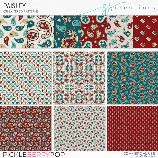 Paisley Patterns (CU)