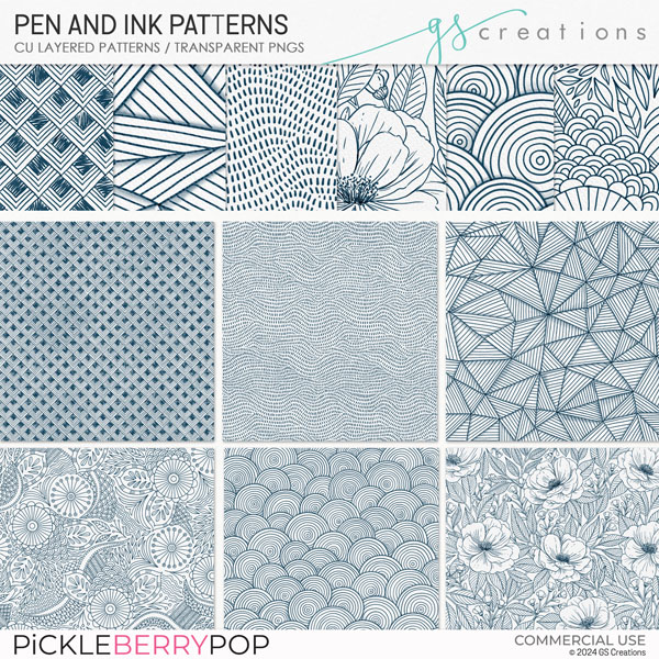 Pen and Ink Patterns (CU)