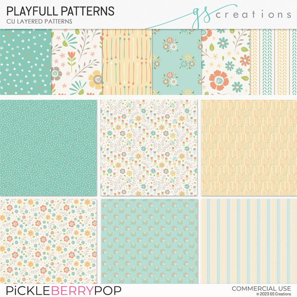 Playfull Layered Patterns (CU)