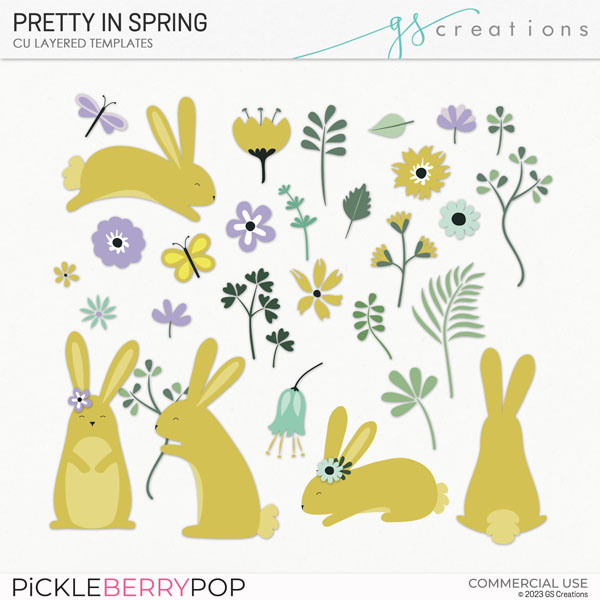 Pretty In Spring Layered Templates (CU)