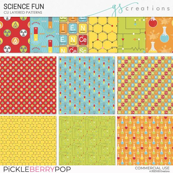 Science Fun Patterns (CU)