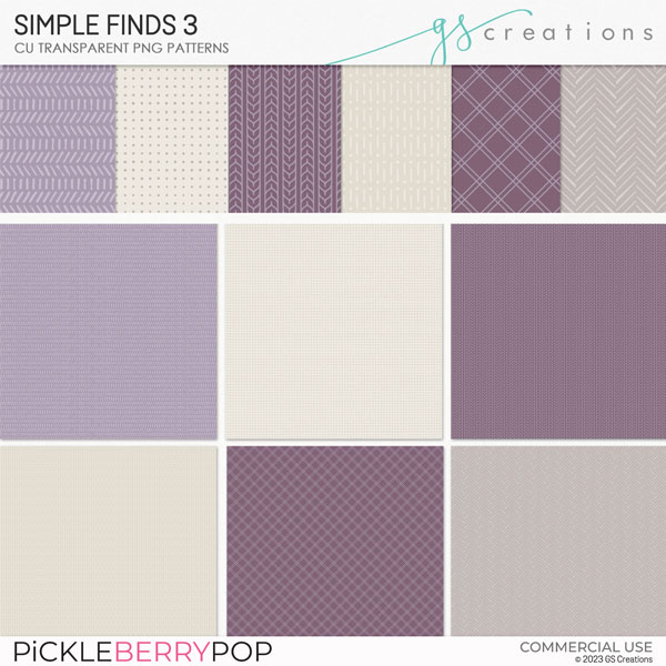 Simple Finds 03 Patterns (CU)