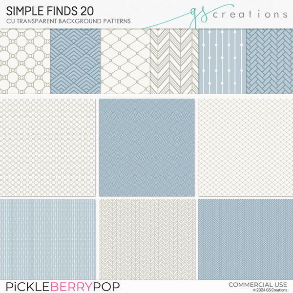 Simple Finds 20 Patterns (CU)