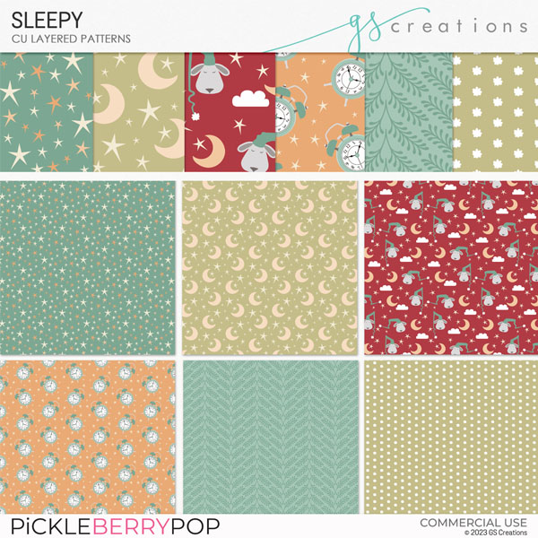 Sleepy Layered Patterns (CU)