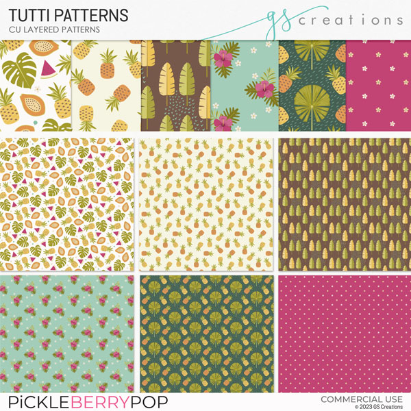 Tutti Layered Patterns (CU)