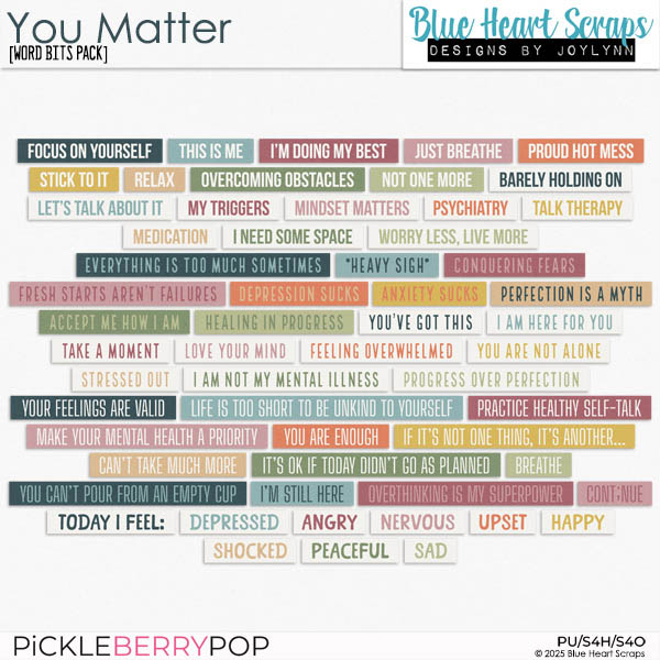 You Matter Word Bits