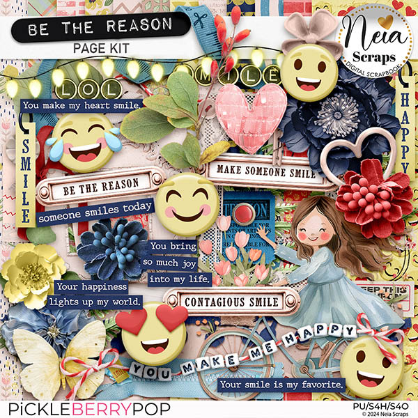 Be The Reason - Page Kit - by Neia Scraps