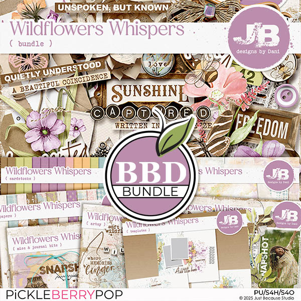Wildflowers Whispers Bundle by JB Studio