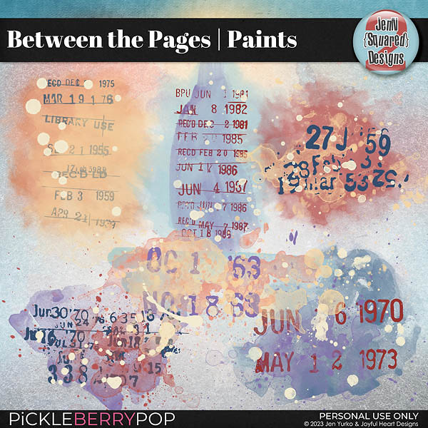 Between the Pages | Paints