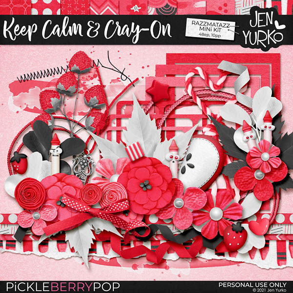 Keep Calm & Cray-On: Razzmatazz Kit