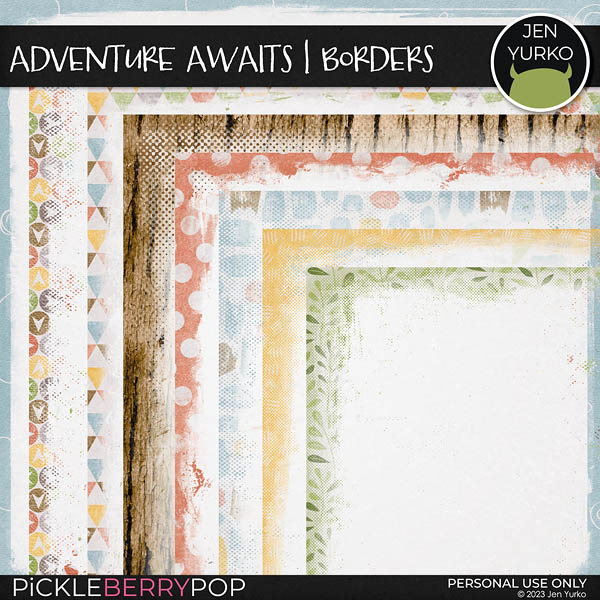 Adventure Awaits | Page Borders